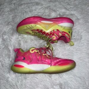 Rigorer Austin Reaves AR2 “Fusion” SE Basketball Shoes Pink & Neon Green size 9